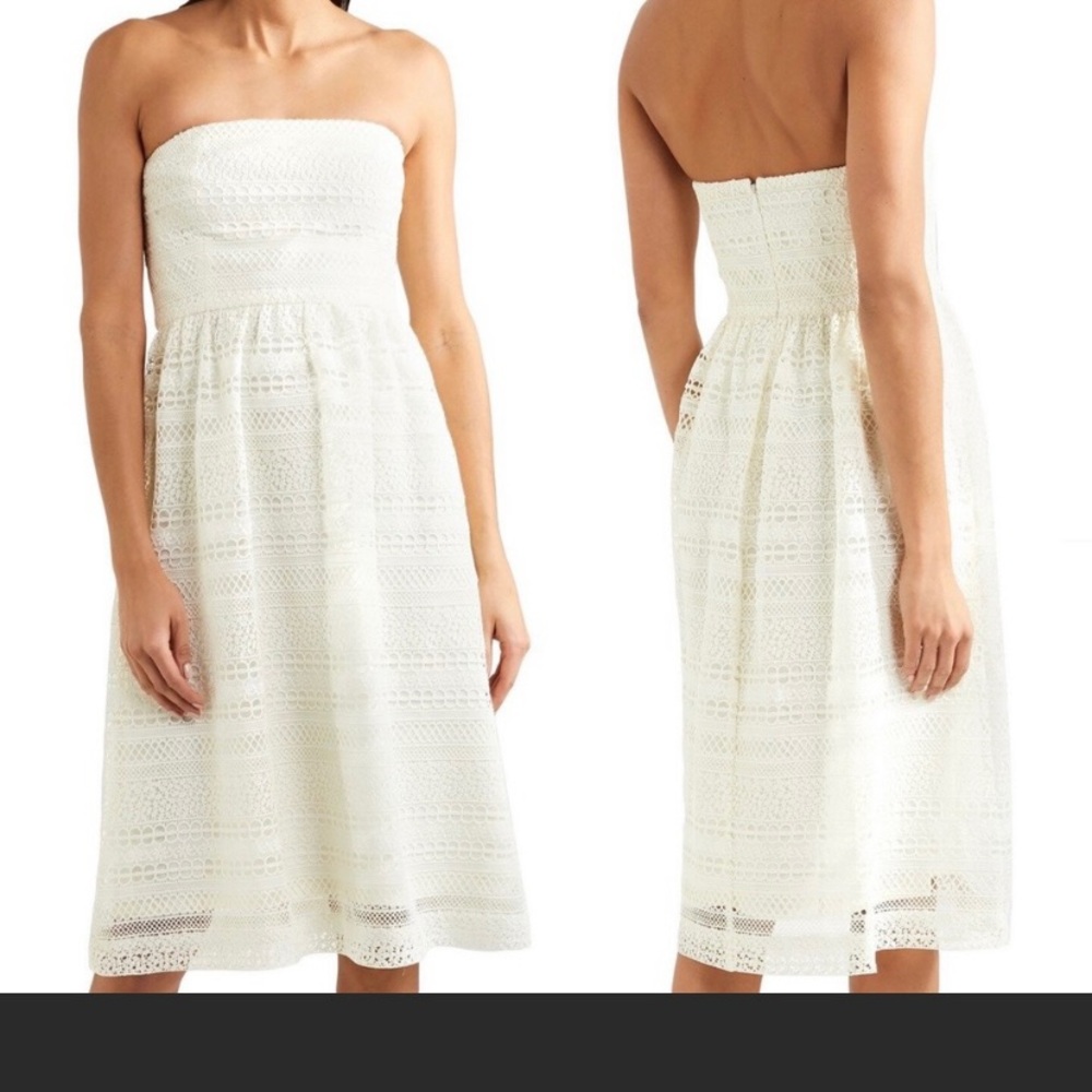 J. Crew Ivory Lace Dress NWT